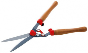 Ножницы для стрижки кустов WOLF-Garten HS-G с эргономичными деревянными рукоятками